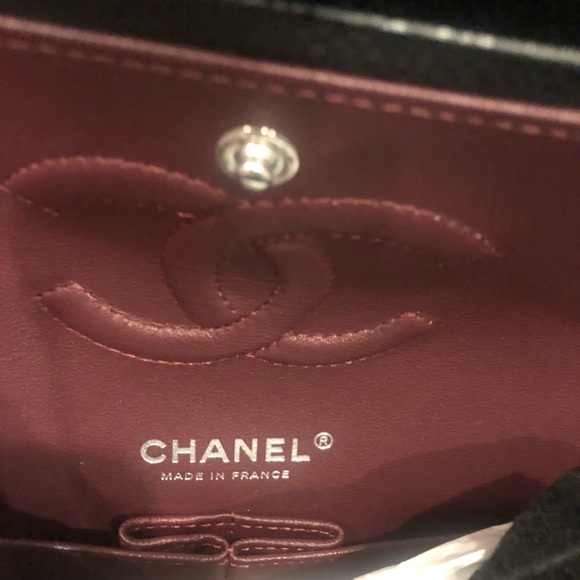 NWT CHANEL Classic 11.12 Double Flap Medium Bag Black Caviar Leather - Picture 8 of 11